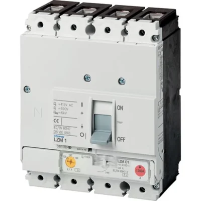 LZM1 power circuit breaker, 4-pole, 100-125A