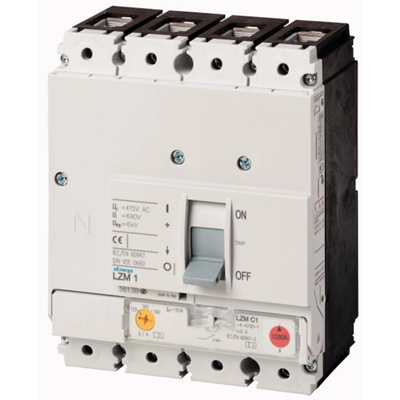 LZM1 power circuit breaker, 4-pole, 80-100A