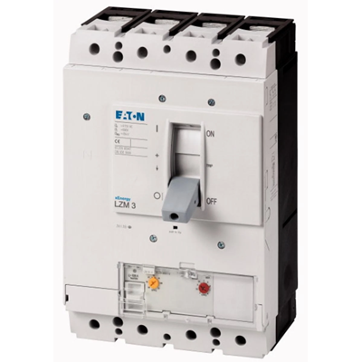 LZM3 power circuit breaker, 4-pole, Ir=250-320A