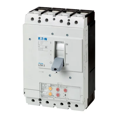 LZM3 power circuit breaker, 4-pole, Ir=315-630A