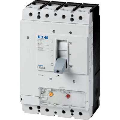 LZM3 power circuit breaker, 4-pole, Ir=400-500A
