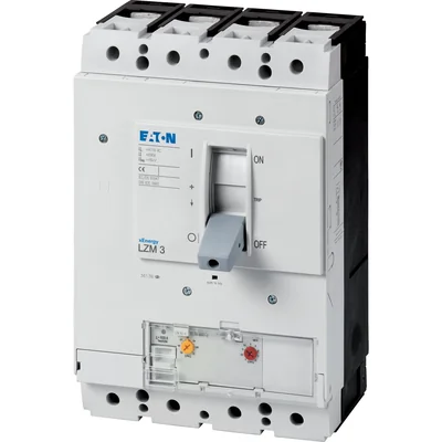 LZM3 power circuit breaker, 4-pole, Ir=400-500A