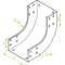 LZWP100H100 Internal bend 90° sheet thickness - 1.50 mm