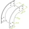 LZZP200H100 Vnější ohyb 90° tloušťka plechu - 1,50 mm