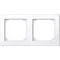 M-SMART Doppia cornice bianco lucido attivo