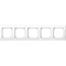 M-SMART Five-fold polar white glossy frame