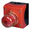 M22-SOL-PVLPL11-230Q PV-Feuertaster im IP65-Gehäuse, 1 Schließer + 1 Öffner