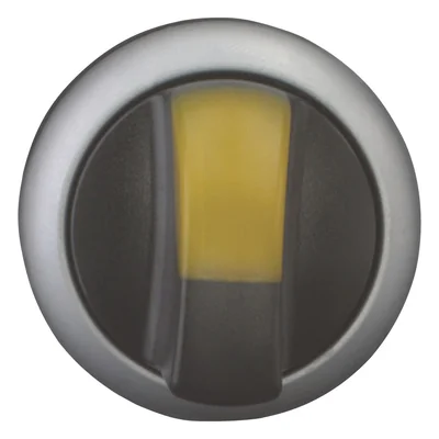 M22-WLK3-Y Illuminated switch 3 positions, yellow