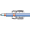 M25x1.5 brass cable gland