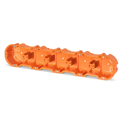 M5x60DF MULTIWALL SLIM Unterputzdose, orange