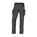 MACH2 CORPORATE Pantalón de trabajo, talla XXL, gris y negro