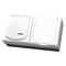 MADERA Unipolar switch with backlight + single earthed socket - - white - White lid