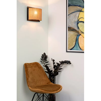 MAGIUS Wall lamp brown/black