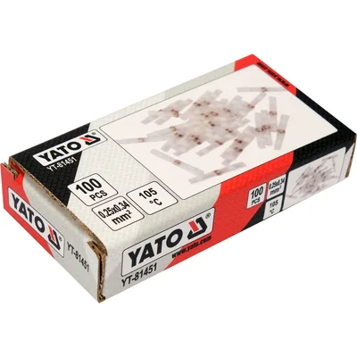 MAGLIETTA TERMICA CON STAGNOLO 0,25-0,34MM2 100 PEZZI