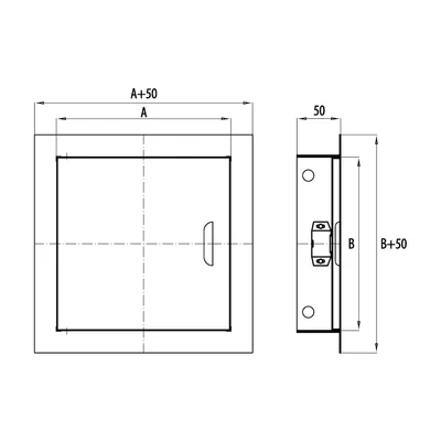 MAGNAT 200x250 Inspektionstür