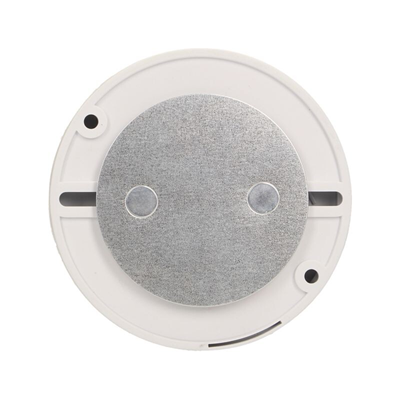 Magnetic mounting plate for smoke, carbon monoxide and gas detectors, gray