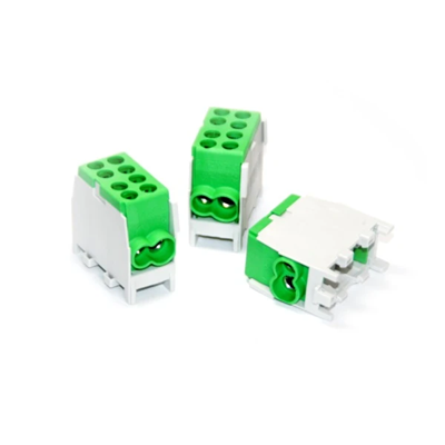 Main cable clamp HLAK 35-1/4-P yellow-green 3 pcs.