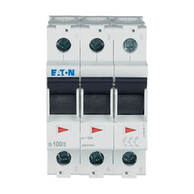 Main isolating switch, 100A, IS-100/3