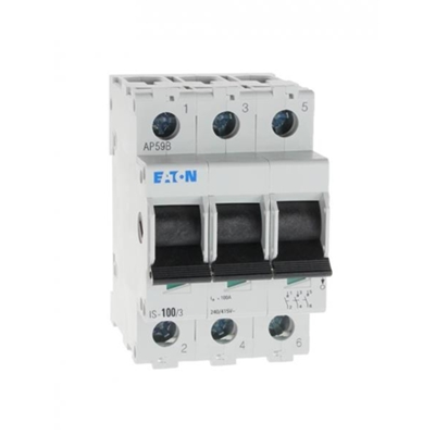 Main isolating switch, 100A, IS-100/3