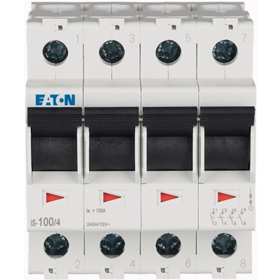 Main isolating switch, 100A, IS-100/4