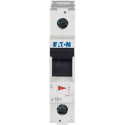 Main isolating switch, 16A, IS-16/1