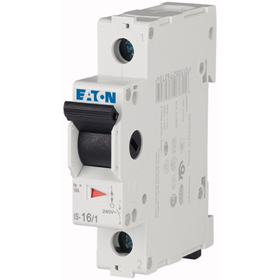 Main isolating switch, 16A, IS-16/1