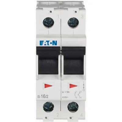 Main isolating switch, 16A, IS-16/2