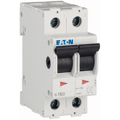 Main isolating switch, 16A, IS-16/2