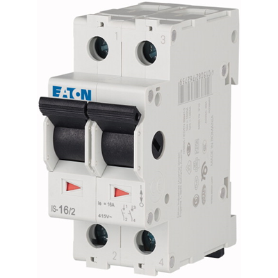 Main isolating switch, 16A, IS-16/2