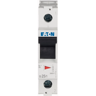 Main isolating switch, 25A, IS-25/1