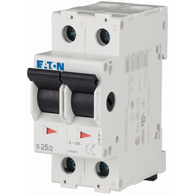 Main isolating switch, 25A, IS-25/2