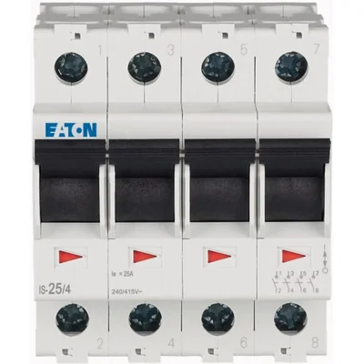Main isolating switch, 25A, IS-25/4
