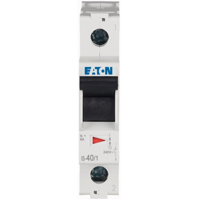 Main isolating switch, 40A, IS-40/1