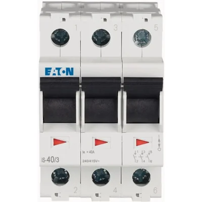 Main isolating switch, 40A, IS-40/3