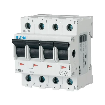 Main isolating switch, 40A, IS-40/4