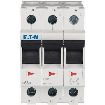 Main isolating switch, 63A, IS-63/3