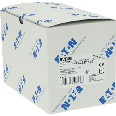 Main switch, 32A, P1-32/I2/SVB