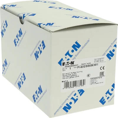Main switch, 32A, P1-32/I2/SVB-SW/HI11