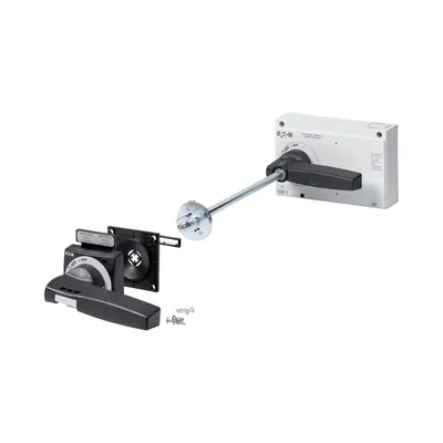 Main switch assembly, + additional red handle, size 3