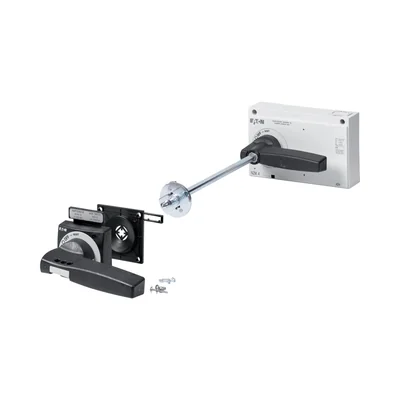 Main switch assembly, + additional red handle, size 3