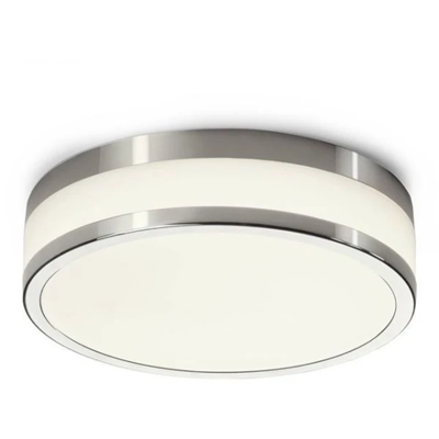 MALAKKA LED IP44 Lampada da soffitto cromata