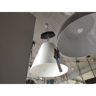 Malawi Exhibition hanging lamp white