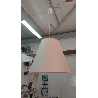 Malawi Exhibition hanging lamp white