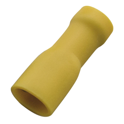 Manchon entièrement isolé 4.0-6.0/6.3x0.8 PVC jaune