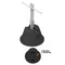 Mango de hormigón de plástico con extensión H = 175 mm con curvatura en Z