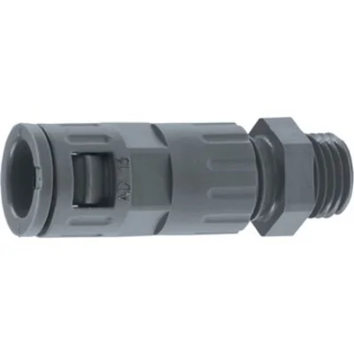 Manguera con rosca métrica SILVYN KLICK GPZ-M 16x1,5 gris