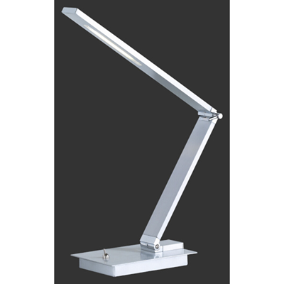 Manhattan Brushed aluminum desk lamp