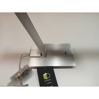 Manhattan Brushed aluminum desk lamp