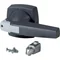Manilla para puerta K3DG/P, tipo D/P, gris, 10 mm