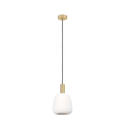 MANZANARES Lampa wisząca 22,5cm 40W E27 IP20 mosiężna